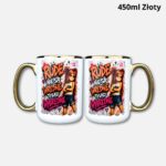 Kubek rude nie są wredne 450ml złoty