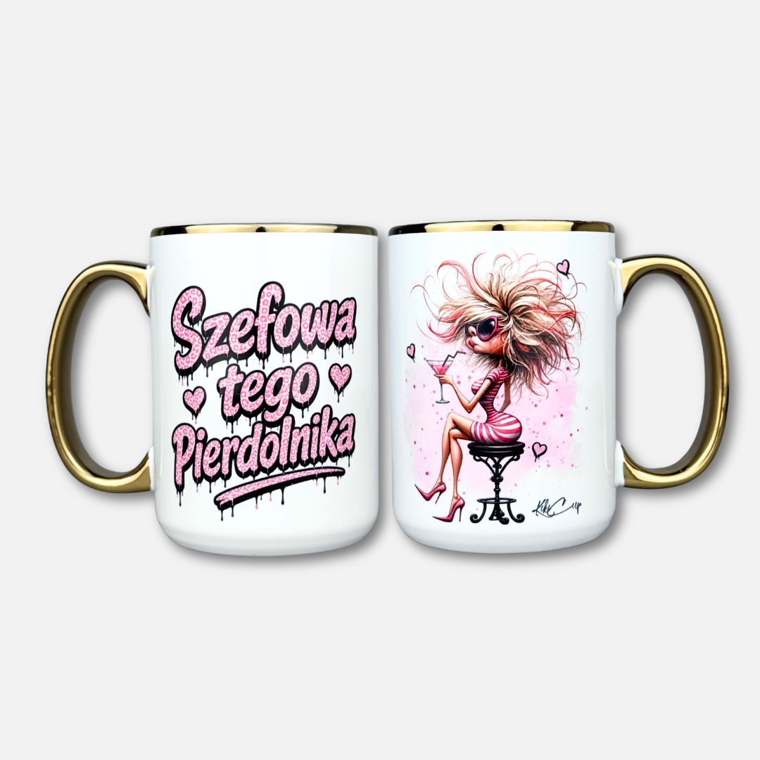 Kubek szefowa tego pierdolnika