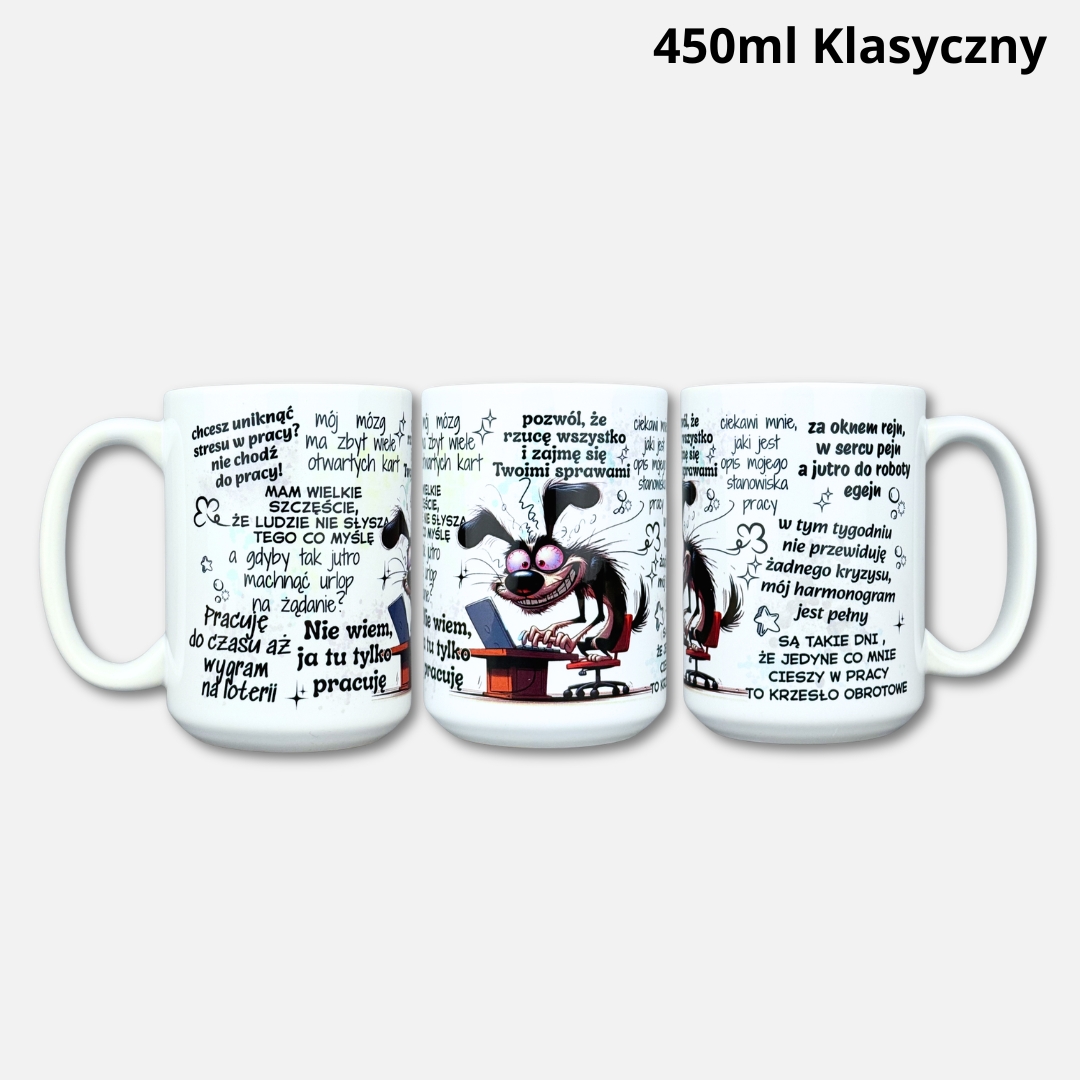 Kubek biurowy 450ml klasyczny