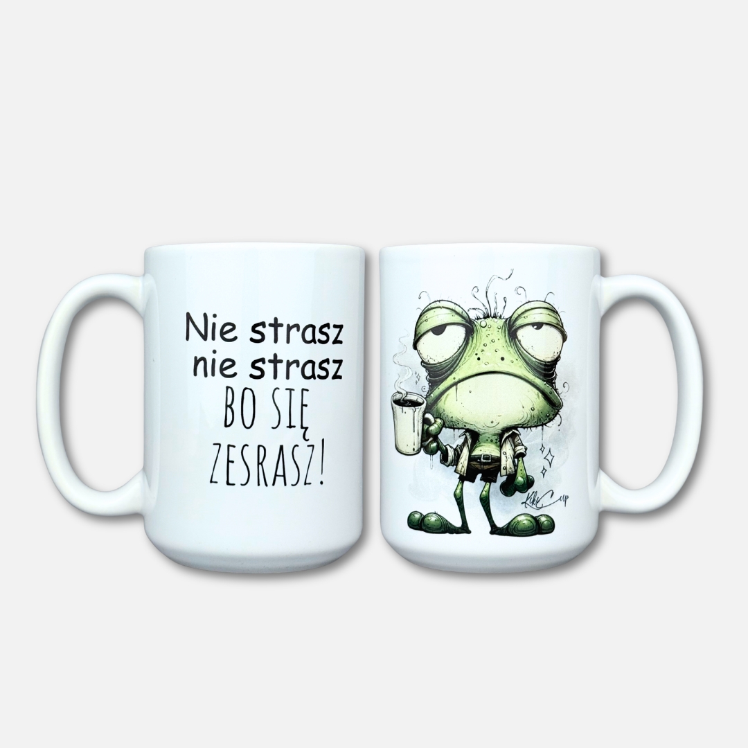 Kubek nie strasz nie strasz