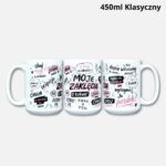 Kubek różowe zaklęcia 450ml klasyczny