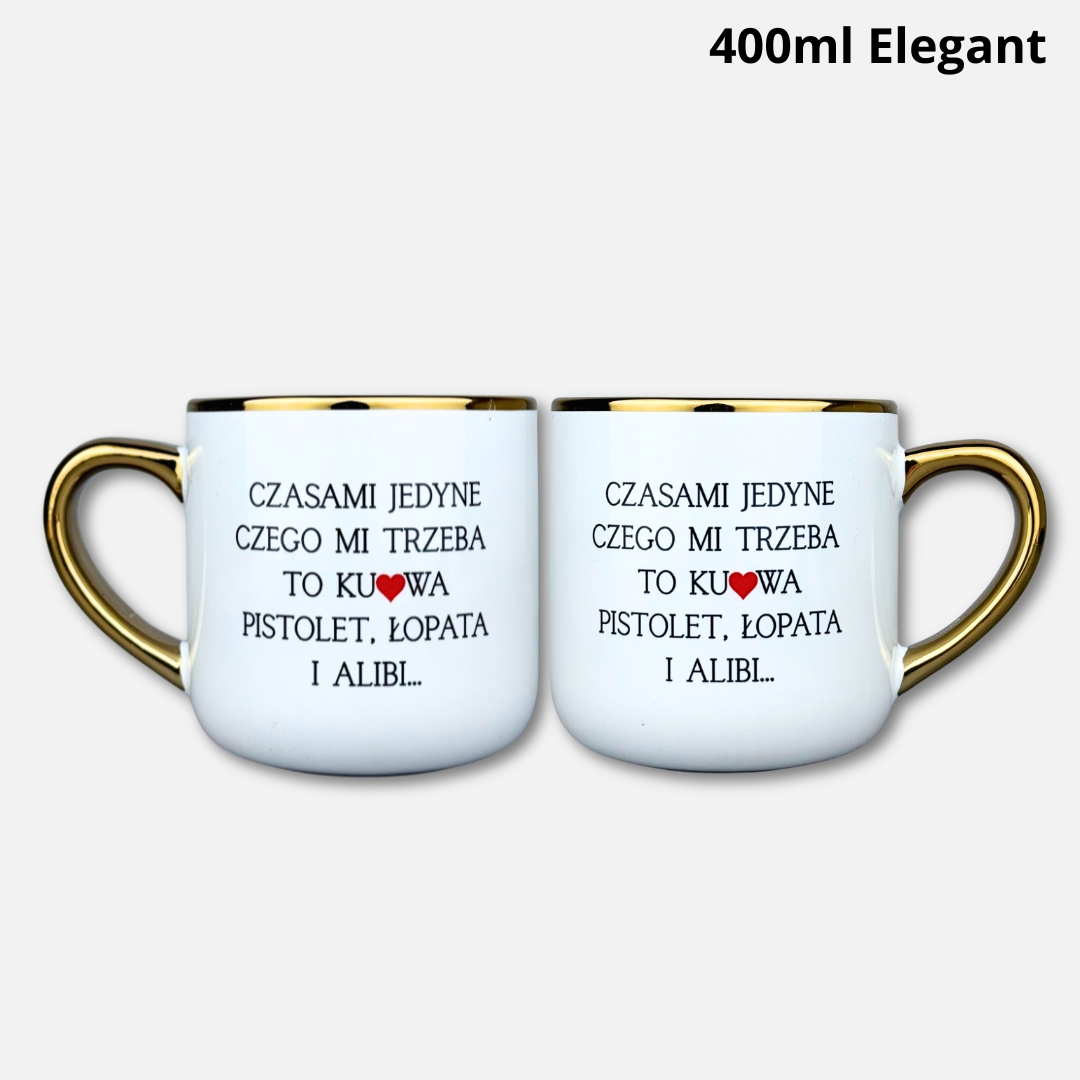 Kubek Alibi (minimal) 400ml elegant