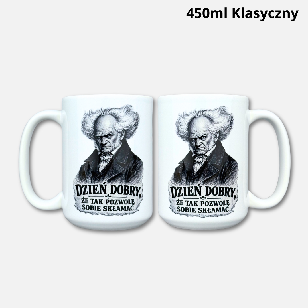 Kubek Dzień dobry - że tak pozwolę sobie skłamać 450ml klasyczny