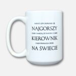 Kubek najgorszy kierownik na świecie klasyczny