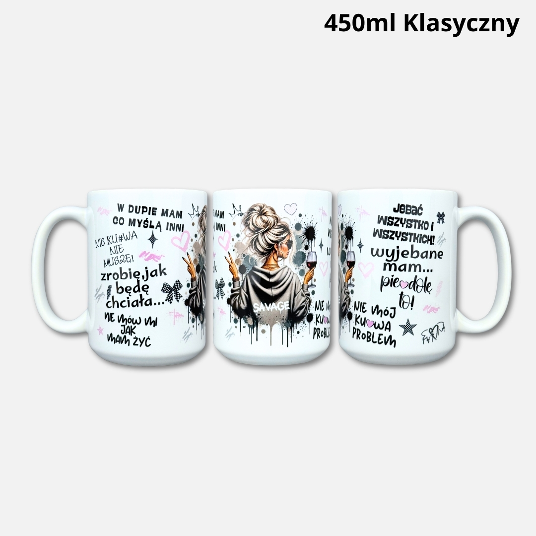 Kubek savage (nowość) 450ml klasyczny