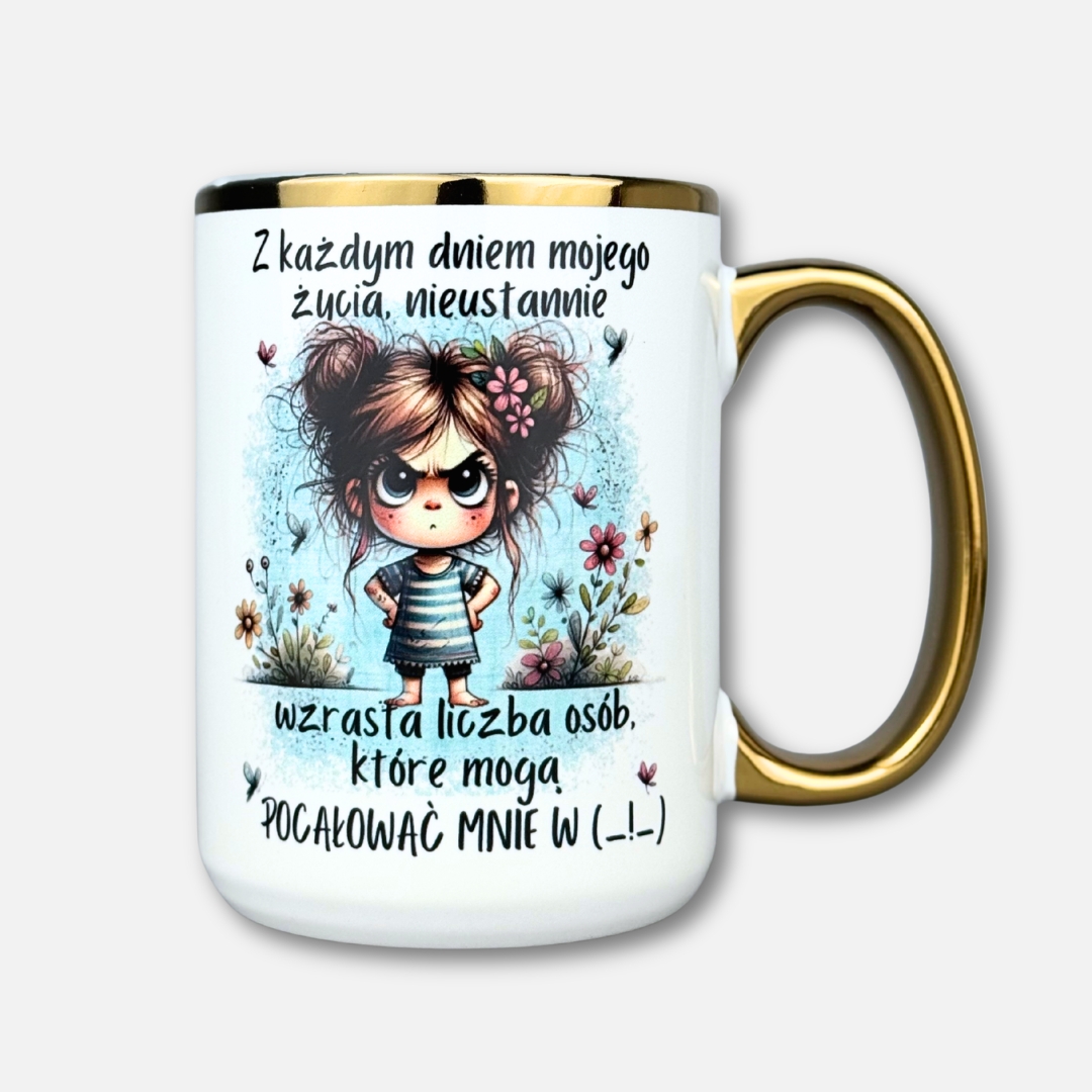 Kubek z każdym dniem mojego życia...