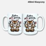 Kubek jestem oazą spokoju (tygrys nowość) 450ml klasyczny