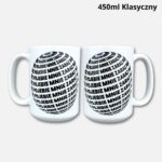 Kubek pojebie mnie zaraz (kulo-szlaczki) 450ml klasyczny