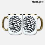 Kubek wyjebane mam (kulo-szlaczki) 450ml złoty