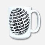 Kubek wyjebane mam (kulo-szlaczki) klasyczna biel