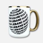 Kubek wyjebane mam (kulo-szlaczki) złote ucho