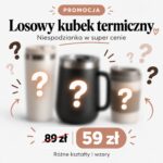 Losowy kubek termiczny – niespodzianka