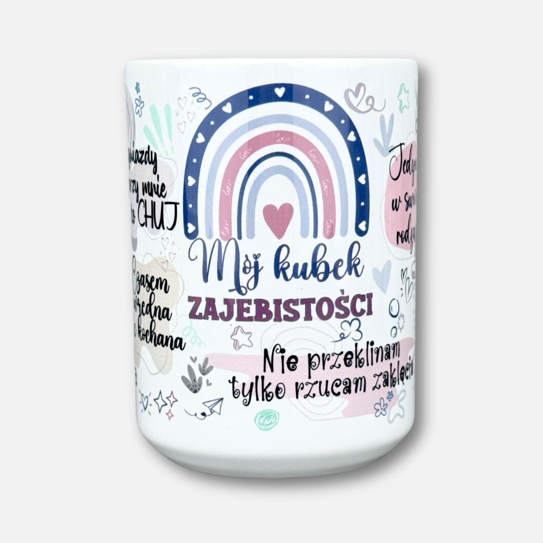Mój kubek zajebistości (nowość) klasyczny