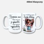Kubek kurwa mać nie można (Mała Złośnica) 450ml klasyczny