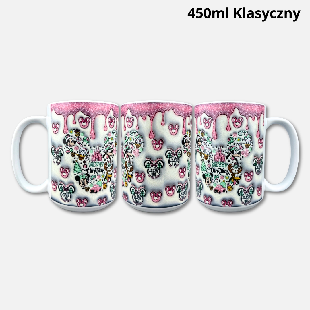 Kubek merry christmas (dla niej) nowość 450ml klasyczny