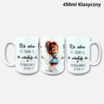 Kubek nie wiem nie znam się (Mała Złośnica) 450ml klasyczny