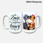 Kubek żmije też potrzebują kawy 450ml klasyczny