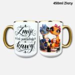 Kubek żmije też potrzebują kawy 450ml złoty